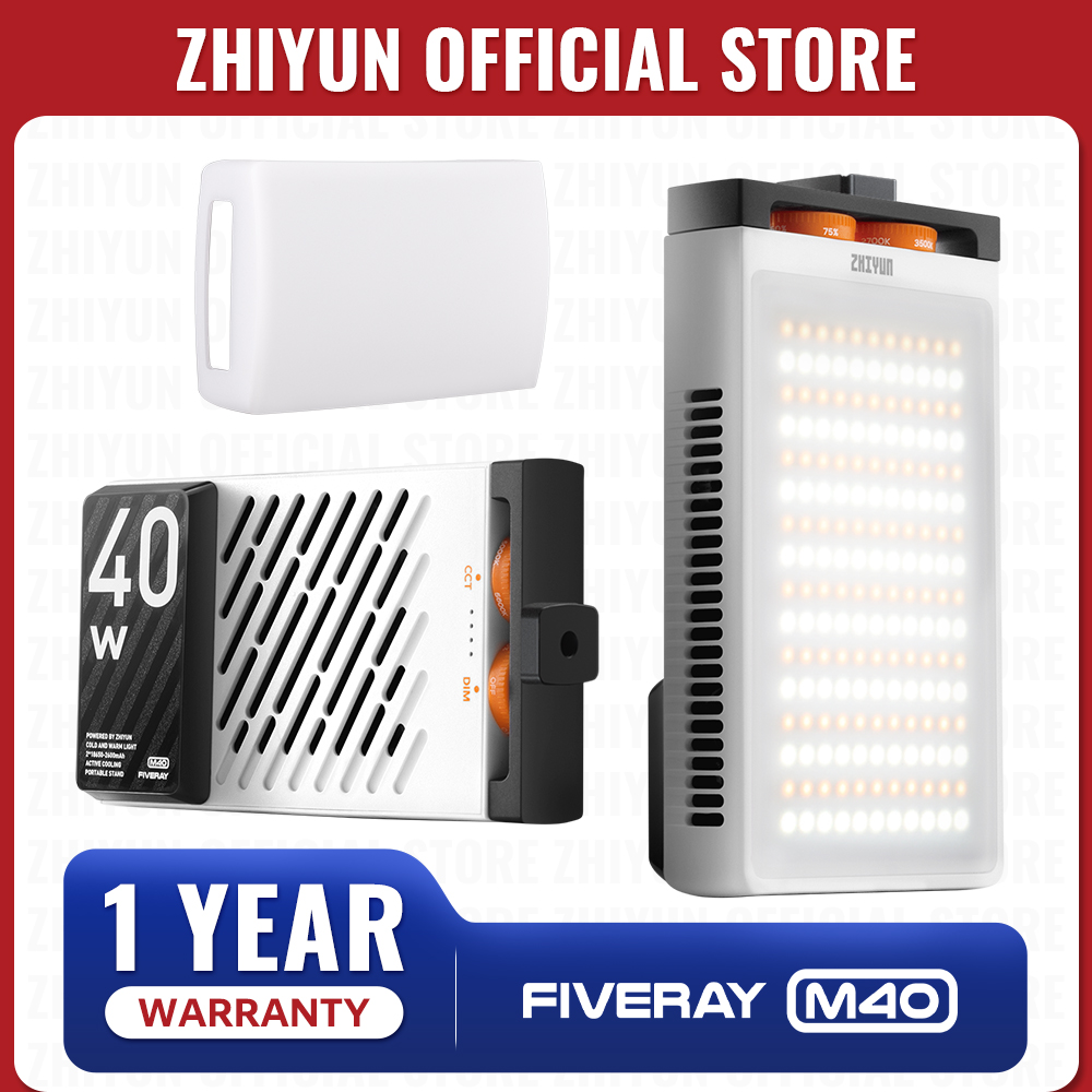 Outdoor Lighting For Photography - ZHIYUN Chính Thức FIVERAY M40 Đèn