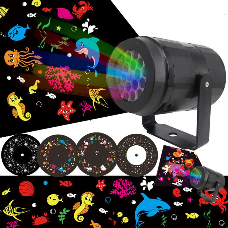 Xmas Outdoor Lighting Decorations - Christmas/New Year/Ocean/Starry Sky Series Outdoor/Indoor Led