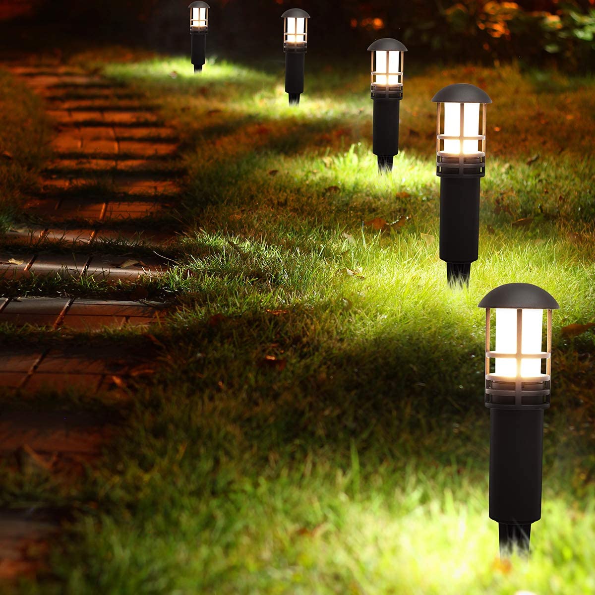Outdoor Lighting Install - 8 Chiếc Bóng Đèn LED Ngoài
