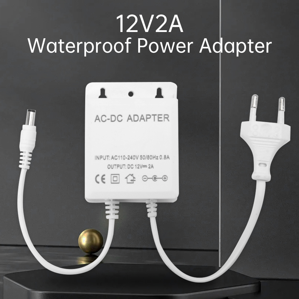 DC12V 2A EU Plug Adapter Secur - đánh giá và giá Outdoor Lighting Socket