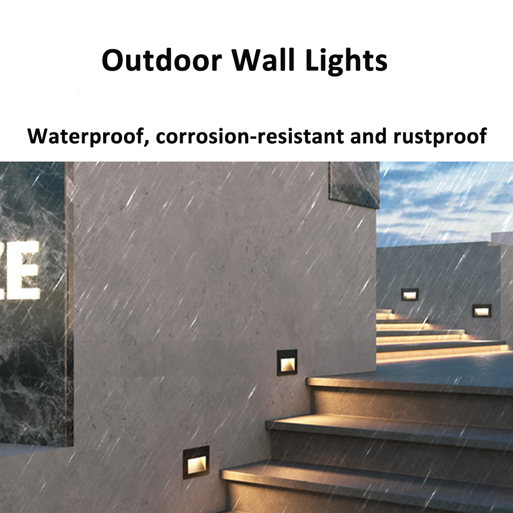 SANDIY Recessed Outdoor Wall S - đánh giá và giá Outdoor Lighting Amazon