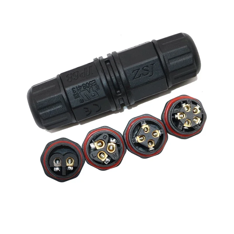 Waterproof 2 3 4 5 Pin Connect - đánh giá và giá Outdoor Lighting Joint Box