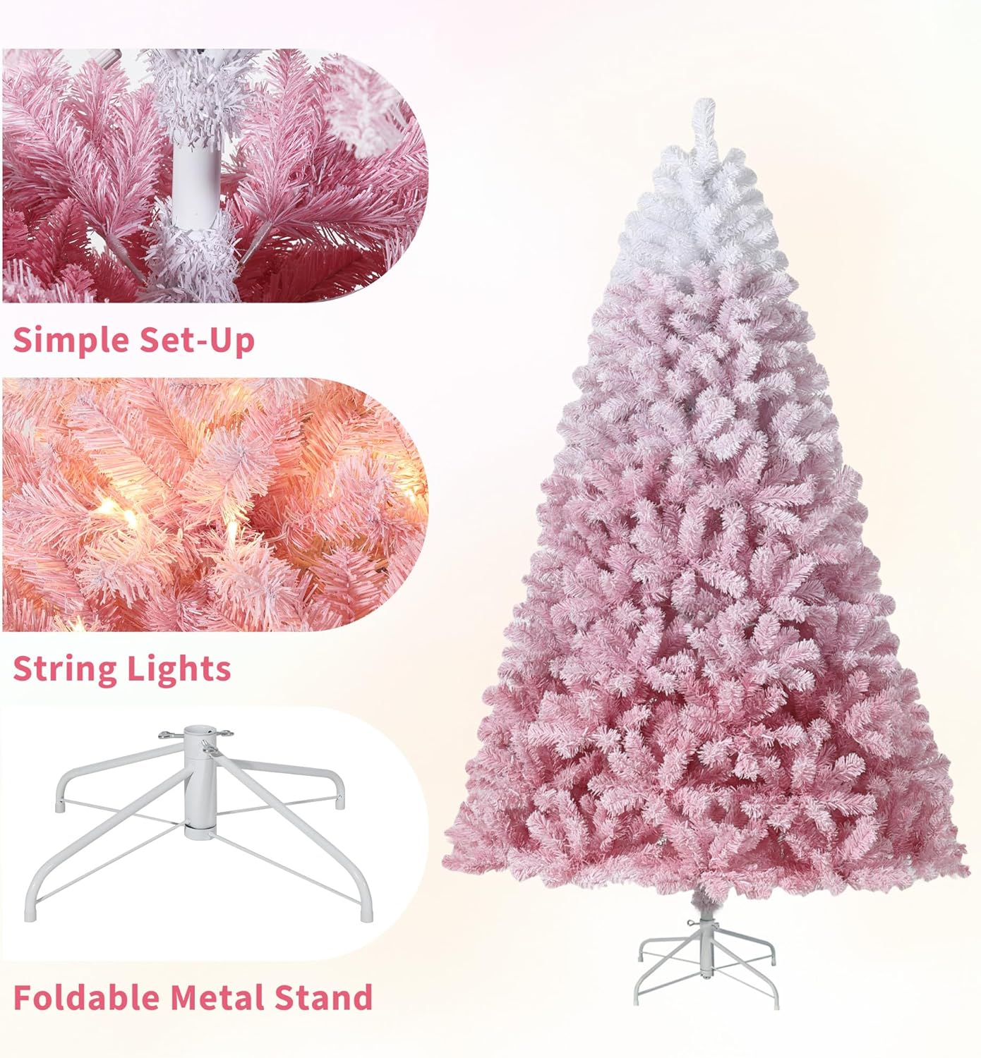 9Ft Pre-Lit Artificial Christm - đánh giá và giá Xmas Outdoor Lighting Decorations