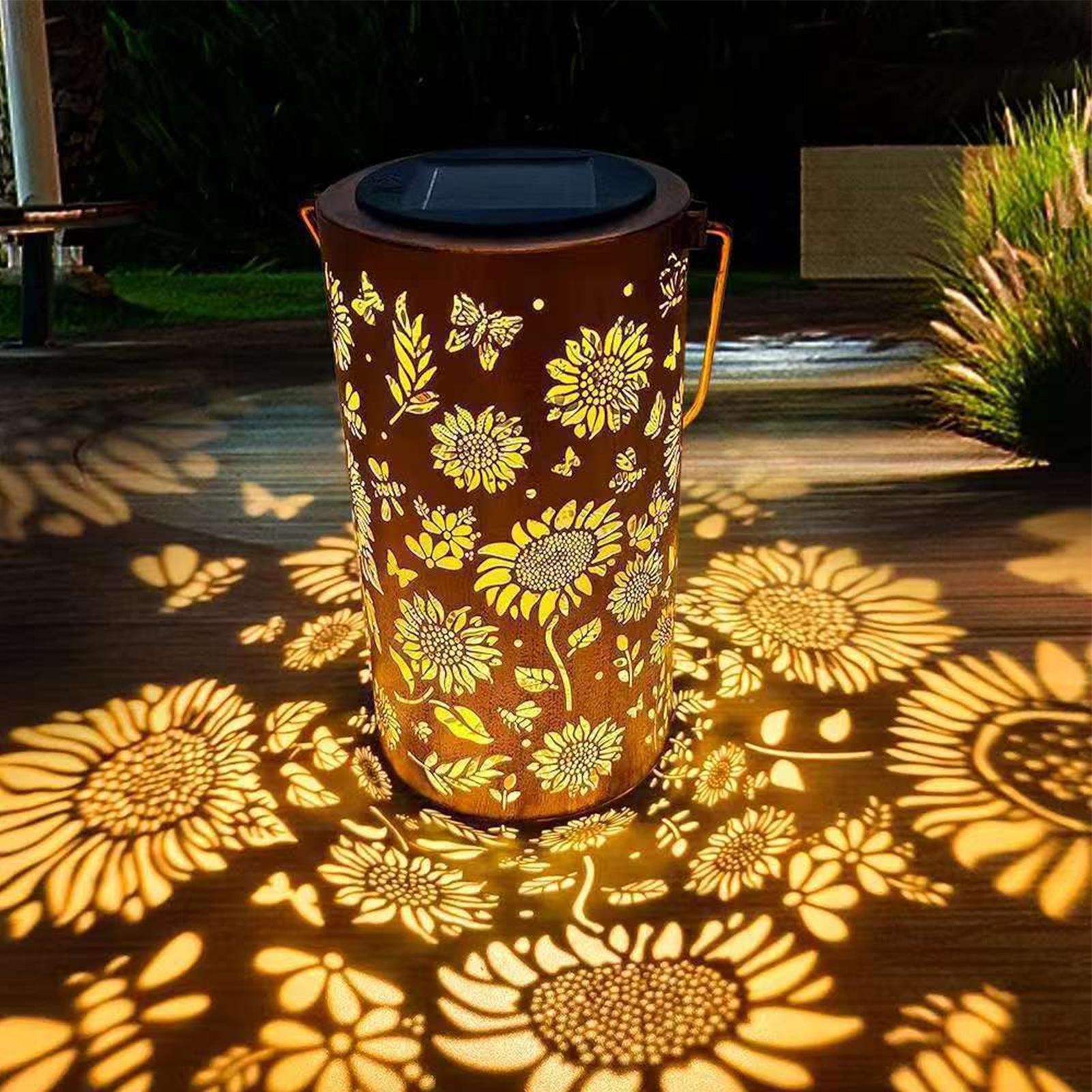 Sunflower Solar Lantern Weathe - đánh giá và giá Outdoor Lighting For Patio