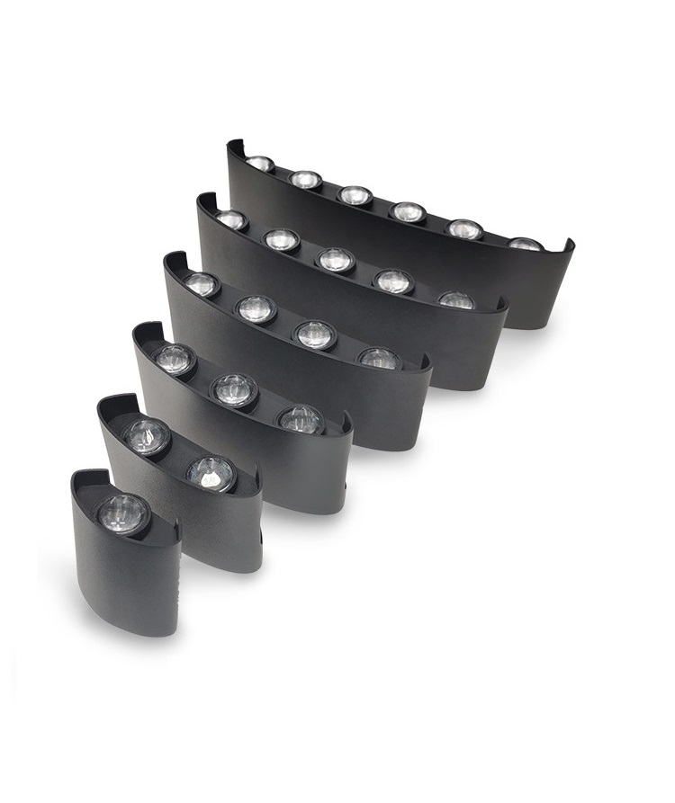 Đèn Led Dán Tường Nhôm Ngoài T - đánh giá và giá Outdoor Lighting On Stairs