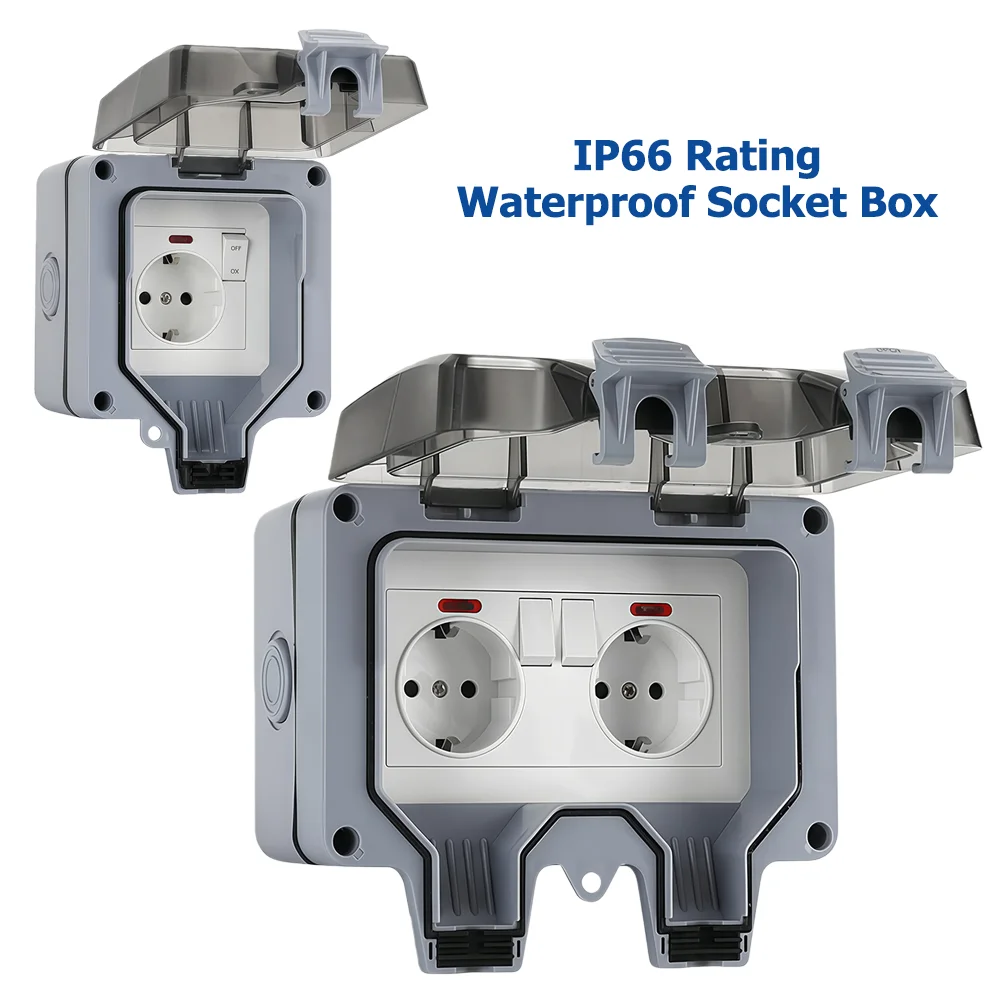 European-Style Outdoor Socket  - đánh giá và giá Outdoor Lighting Socket