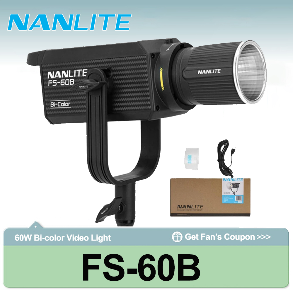 Nanlite FS-60B 70W Bi-color Sp - đánh giá và giá Outdoor Lighting For Photography
