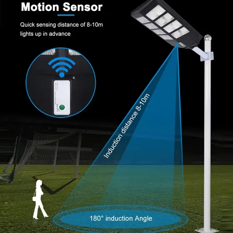 9W Solar LED Street Light Outd - đánh giá và giá Outdoor Lighting Motion Sensor