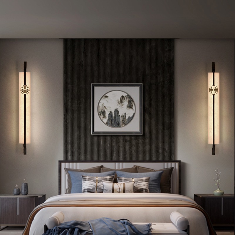 New Chinese style wall lamp Al - đánh giá và giá Outdoor Lighting Spanish Style