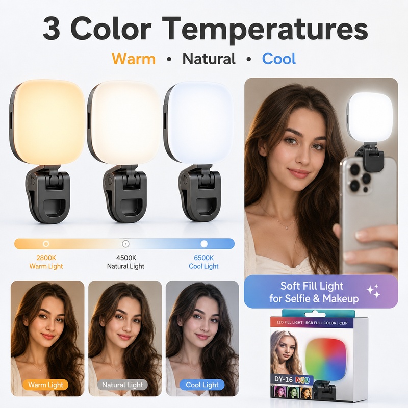 Portable RGB LED Fill Light Po - đánh giá và giá Outdoor Lighting For Photography