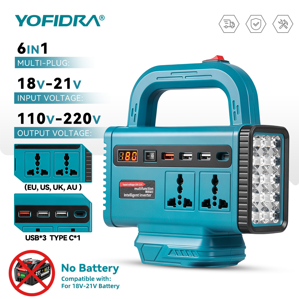 YOFIDRA 220V Portable Power In - đánh giá và giá Outdoor Lighting Socket