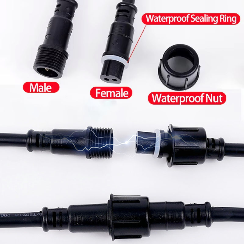 Waterproof Wire Connector Set  - đánh giá và giá Outdoor Lighting Socket
