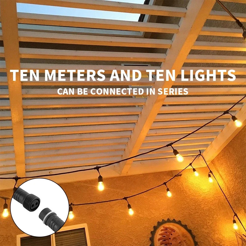 10m LED String Lights 10 Hangi - đánh giá và giá Outdoor Lighting Socket
