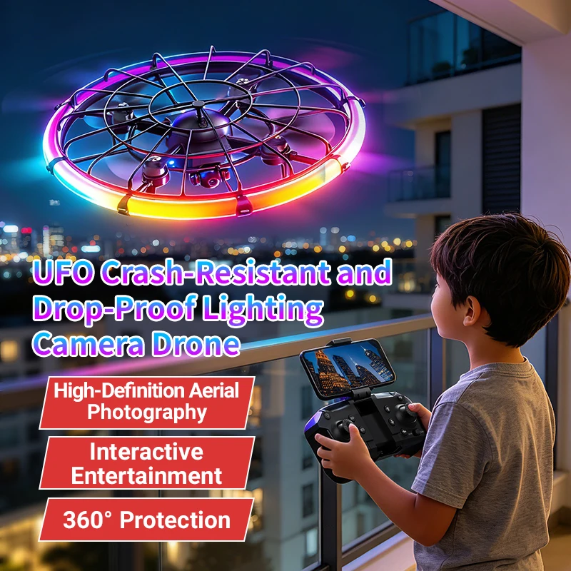 JJRC H145 UFO RC Drone with Du - đánh giá và giá Outdoor Lighting For Photography