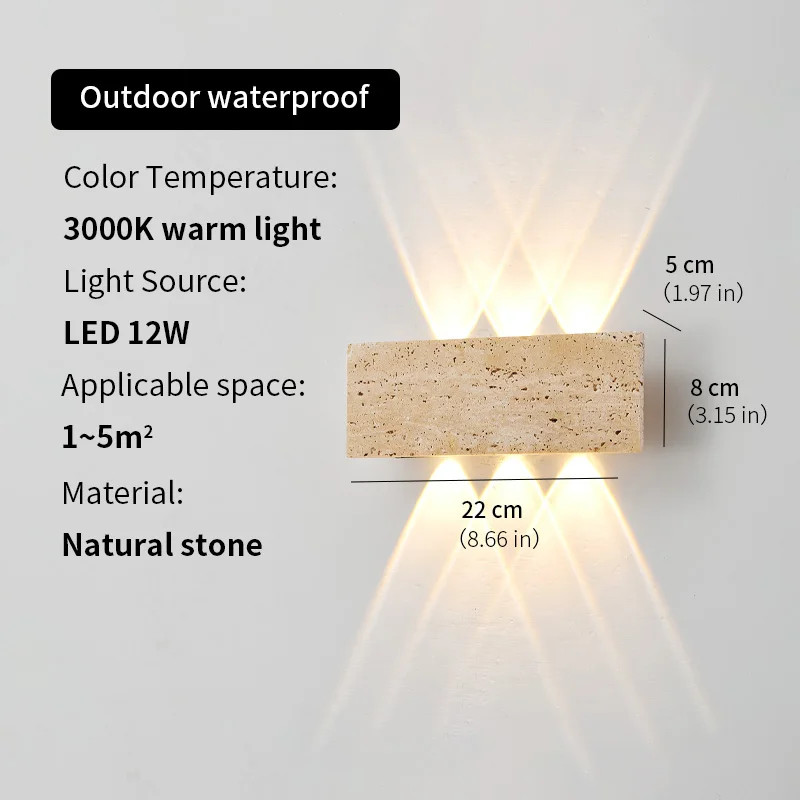 Wabi-sabi LED Wall Lamp Garden - đánh giá và giá Outdoor Lighting Amazon