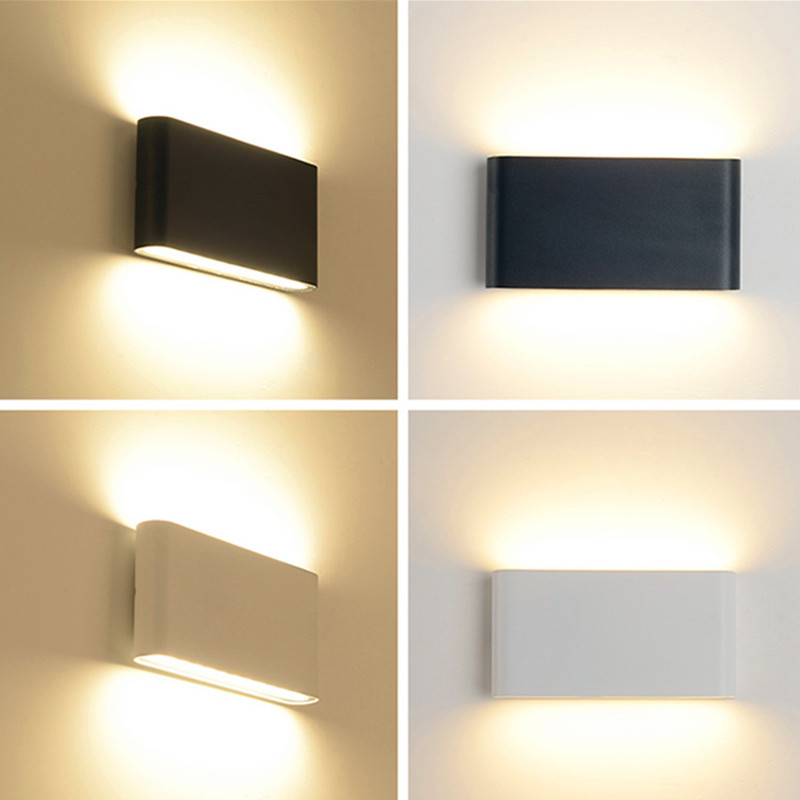 6W 12W LED Wall Lamp Outdoor W - đánh giá và giá Outdoor Lighting On Stairs