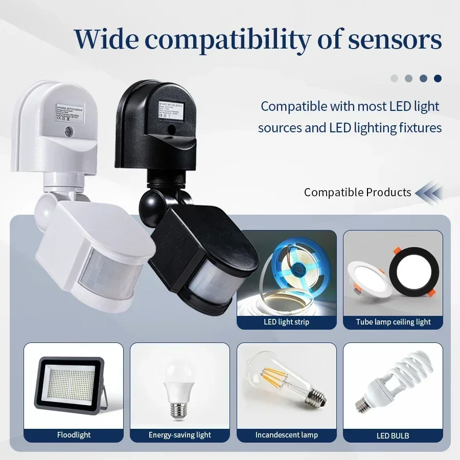 100-240V 12V PIR Motion Sensor - đánh giá và giá Outdoor Lighting Motion Sensor