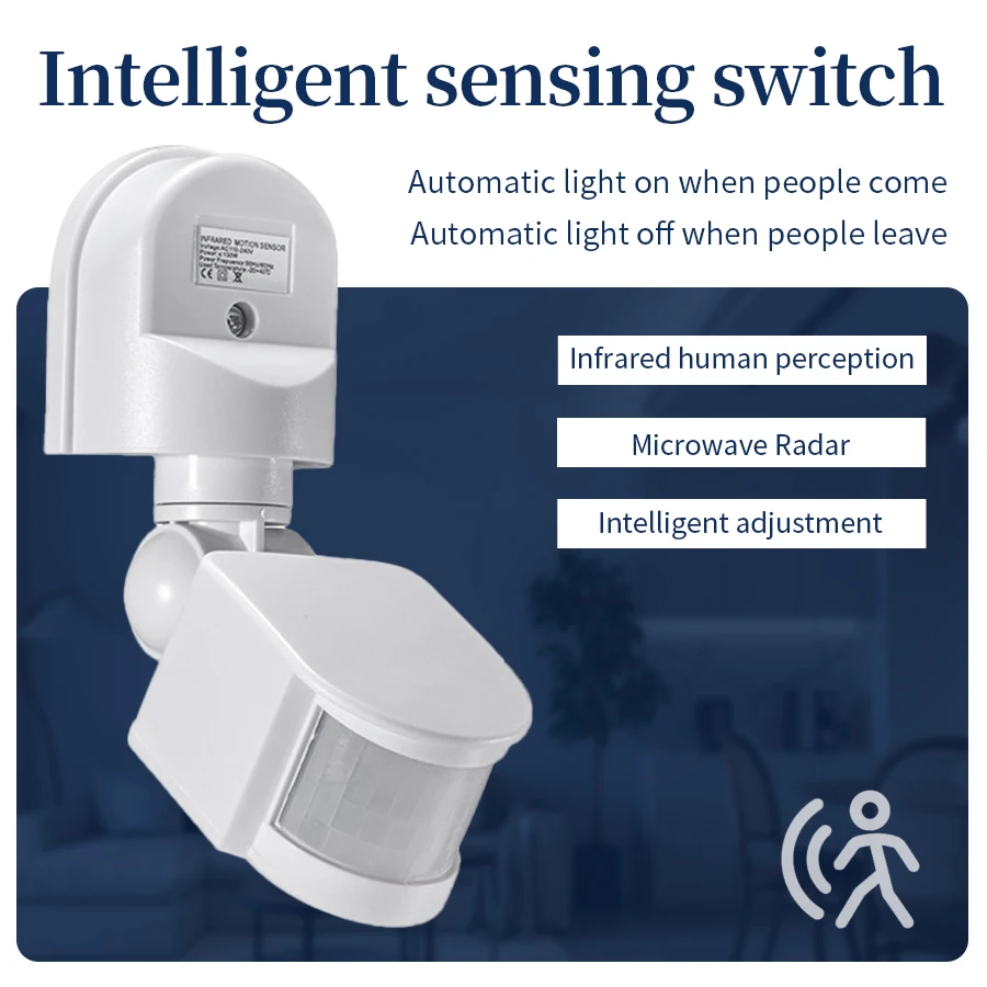 100-240V 12V PIR Motion Sensor - đánh giá và giá Outdoor Lighting Motion Sensor