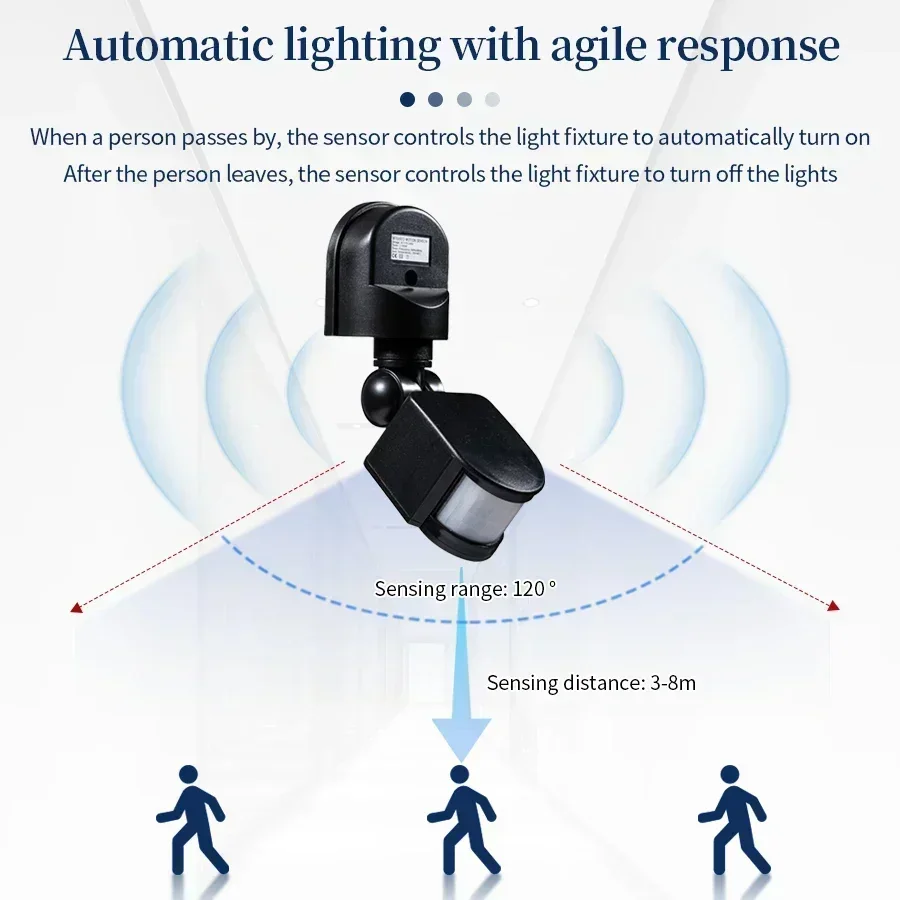 100-240V 12V PIR Motion Sensor - đánh giá và giá Outdoor Lighting Motion Sensor